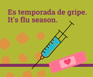 Flu shot banner